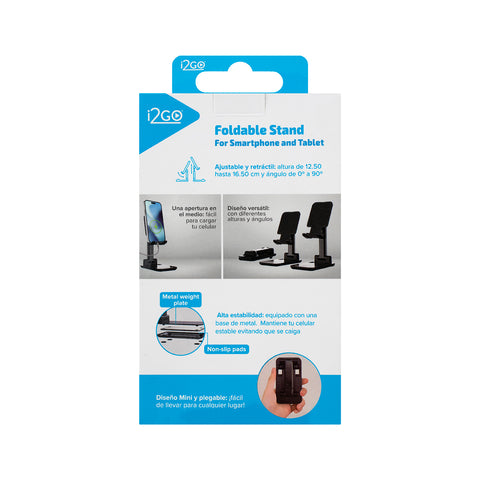 Soporte Plegable y Portátil para Tablet y Smartphone