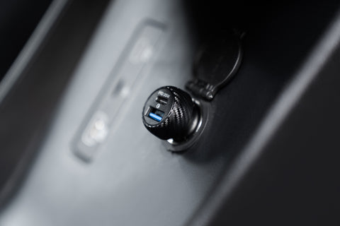 Cargador de Carro 35W Power Delivery 2 puertos USB-A y USB-C